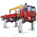 TFAUTENF 4 columns hydraulic cabled truck lift for trucks,buses etc
